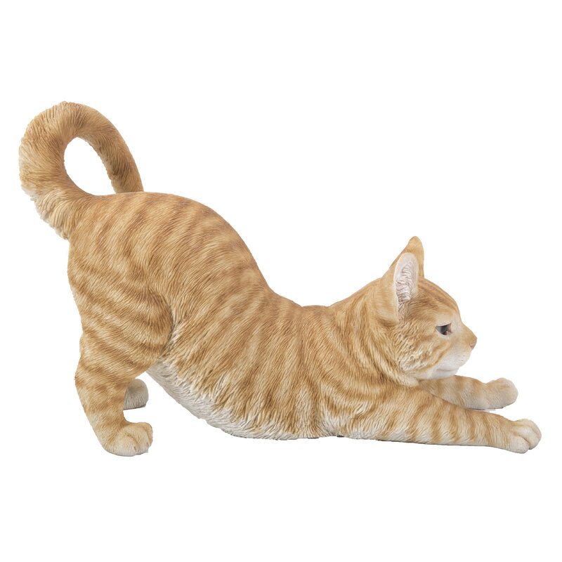 Hi Line T Ltd Tabby Cat Stretching Statue And Reviews Wayfair 2933